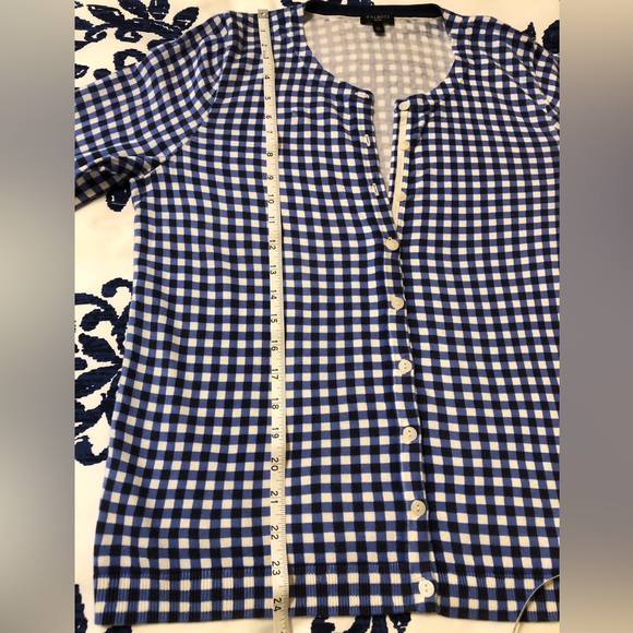 Talbots, LP cute, three-quarter sleeve cardigan. - Picture 8 of 11